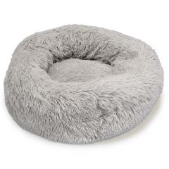 Red para acuario Ferplast - Hellgraues weiches rundes Bett