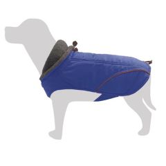 Hundeweste reflektierend blau Cervino