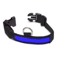 Leuchthalsband LED blau