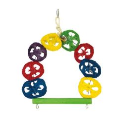 Schaukel Vogel bunt