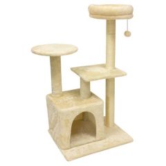 Kratzbaum Katzen Nude mit abnehmbarem Bett