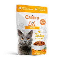 Calibra Cat Life Adult Turkey in Gravy (Beutel)