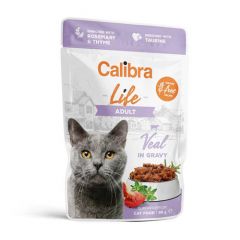 Calibra Cat Life Adult Veal in Gravy (Beutel)