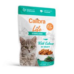 Calibra Cat Life Kitten Salmon in Gravy (Beutel)