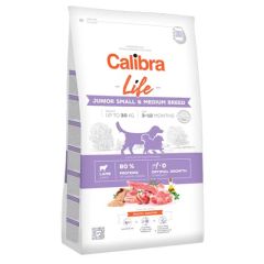Calibra Dog Life Junior kleine und mittelgroße Rassen Lamm