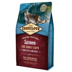 Carnilove Feline Lachs Sensitive Long Hair