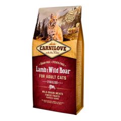 Carnilove Feline Sterilised Lamb & Wild Boar (Lamm und Wildschwein)
