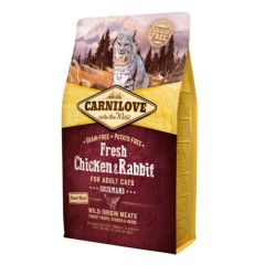 Carnilove Feline Fresh Chicken & Rabbit (Hähnchen und Kaninchen)