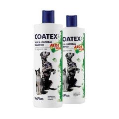 Aloe und Hafer Shampoo Coatex für Hunde und Katzen