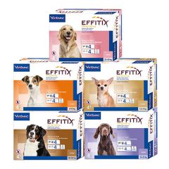 Pipetten Effitix für Hunde