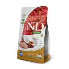 Farmina N&D Grain Free Quinoa Skin & Coat Wachtel Katze