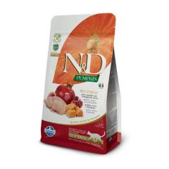Farmina N&D Grain Free Pumpkin Neutered Wachtel Katze