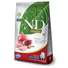 Farmina N&D Prime Grain Free Puppy Medium Maxi Hähnchen und Granatapfel Hund
