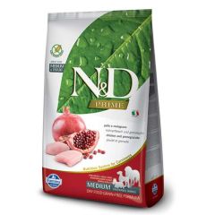 Farmina N&D Prime Grain Free Adult Medium - Maxi Hähnchen und Granatapfel Hund