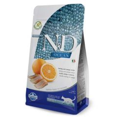 Farmina N&D Grain Free Ocean Hering & OrangeKatze