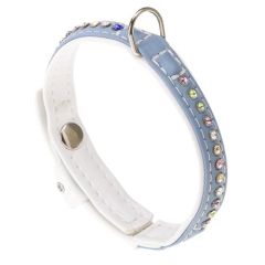 Hundehalsband Ferplast Lux Weiß Türkis