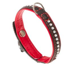 Hundehalsband Ferplast Lux Rot schwarz