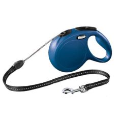Rollleine Flexi Classic Schnurr Blau