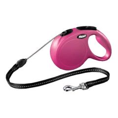 Rollleine Flexi Classic Schnurr Rosa
