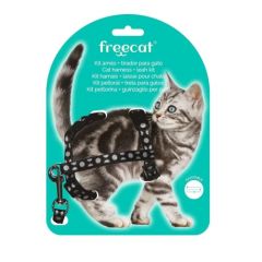 Ownat Grain Free Prime Mini Adult Chicken - Kit mit Leine und Geschirr für Katzen Freecat