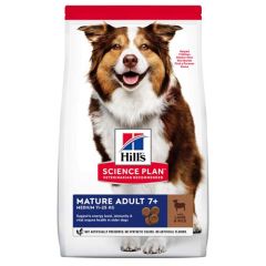Hill's Science Plan Mature Adult 7+ Medium Lamm & Reis