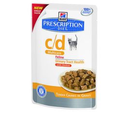 Hill's Prescription Diet C/D Hähnchen Feline (Beutel)