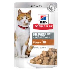Hill's Science Plan Feline Sterilised Pute (Beutel)