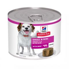 Hill's Canine Adult Mousse Small & Mini Beef (Dosen)