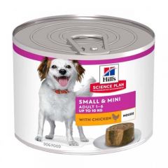 Hill's Canine Adult Mousse Small & Mini Chicken (Dosen)