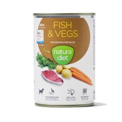 Natura Diet Dog Fish & Vegs (Dosen)