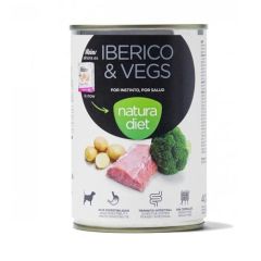 Natura Diet Dog Iberico & Vegs (Dosen)