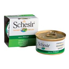 Schesir Katze Filet Hähnchen in Gelatine (Dosen)