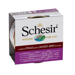 Schesir Katze Hähnchen mit Ox und Reis (Dosen)