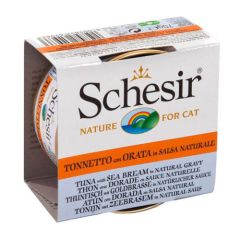 Schesir Gato Atún con Dorada en salsa natural (Dosen)