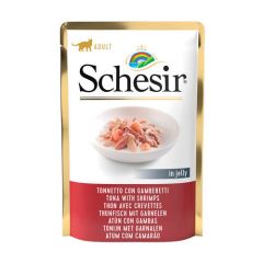 Schesir Gato Atún con Gambas (Beutel)