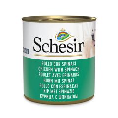 Schesir Perro Pollo con Espinacas (Dosen)