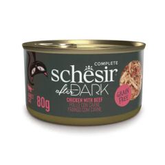 Schesir Gato After Dark Filetes de Pollo con Ternera (Dosen)
