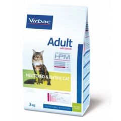 Virbac HPM Adult Neutered & Entire Lachs Katze