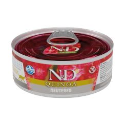 Farmina N&D Ocean Neutered Katze - Farmina N&D Cat Quinoa Neutered (Dosen) 24 x 80 gr