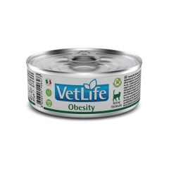 Psittacus Formel Micro (Lieferung 3 -5 Tage) - Farmina Vet Life Natural Diet Cat Obesity (Dosen) 12 x 85 gr