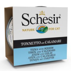 Calibra Dog Hypoallergenic Skin & Coat Support - Schesir Katze Thunfisch mit Tintenfisch 85 gr x 14
