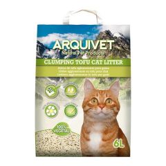 Tofu biologisch abbaubares biologisch abbaubares Katzenstreu auf Pflanzenbasis Arquivet