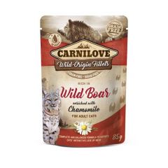 Carnilove Cat Wild Boar (Beutel) - 24 x 85 gr