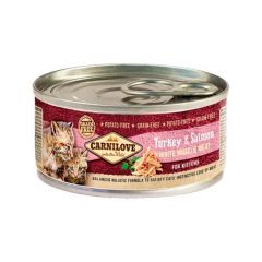 Carnilove Cat Kitten Turkey & Salmon (Dosen) - 12 x 100 gr