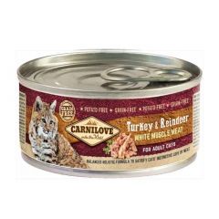 Carnilove Cat Adult Turkey & Reindeer (Dosen) - 12 x 100 gr