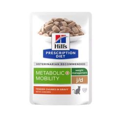Hill's Prescription Diet Feline Metabolic + Mobility (Beutel) - 85 gr x 12