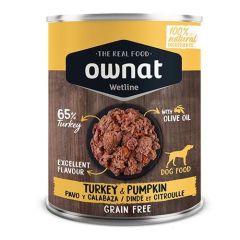Ownat Wetline Dog Turkey & Pumpkin (Dosen) 12 x 395 gr