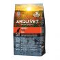 Red para acuario Ferplast - Hellgraues weiches rundes Bett