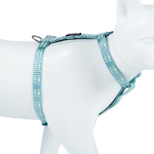 Ownat Care Urinary Cat - Reflektierender Katzenharness Freecat Blau 10 mm x 19/30 cm