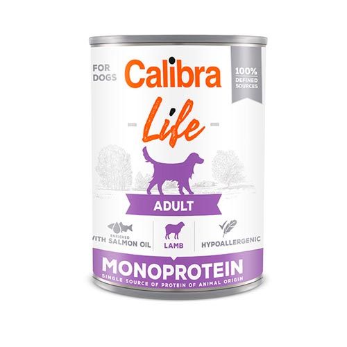 Calibra Dog Life Adult Lamb (Dosen) 6 x 400 gr